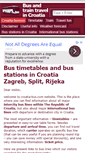 Mobile Screenshot of croatia-bus.com