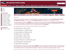 Tablet Screenshot of croatia-bus.com